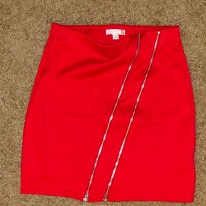 G by Guess red mini skirt size S
